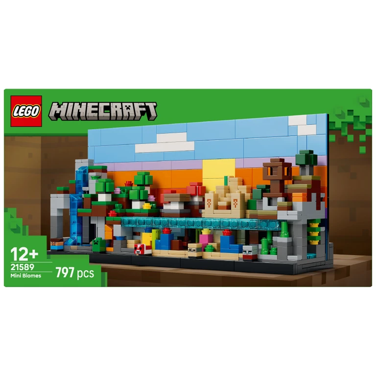 LEGO Minecraft Minibiomen Bouwset - 1 stuk