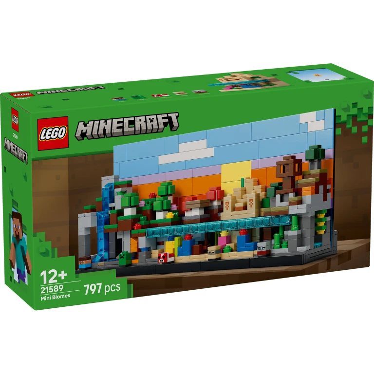 LEGO Minecraft Minibiomen Bouwset - 1 stuk