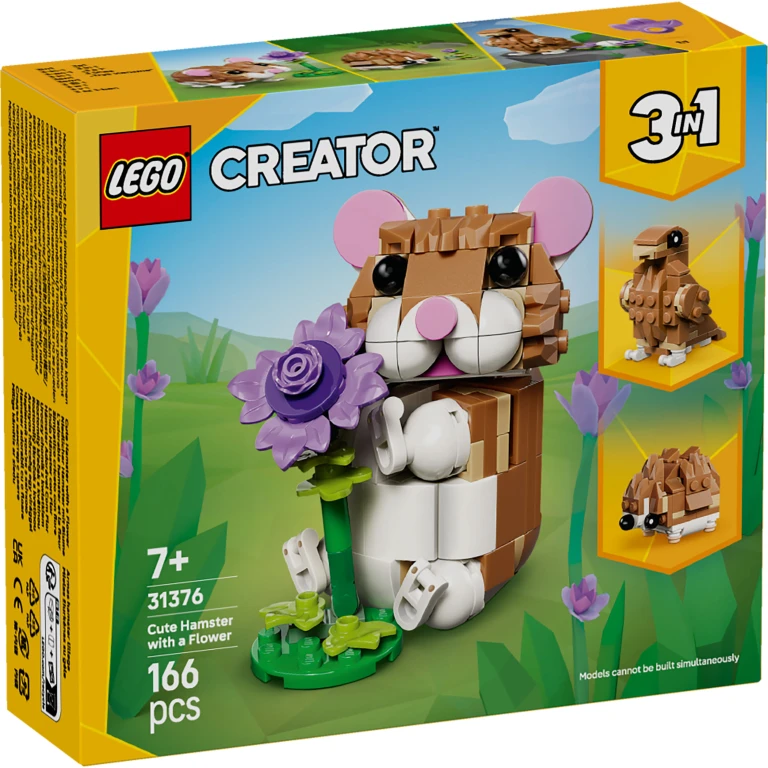Lego Creator 3in1 Schattige Hamster bouwspeelset - 1 stuk