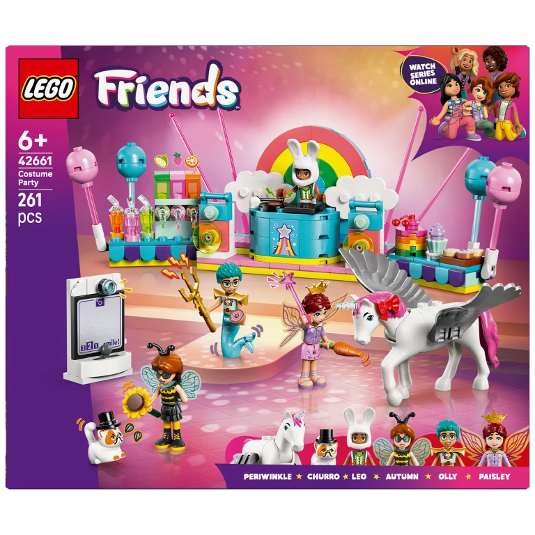 Lego Friends Verkleedfeestje Eenhoorn + Fee Bouwset - 1 stuk