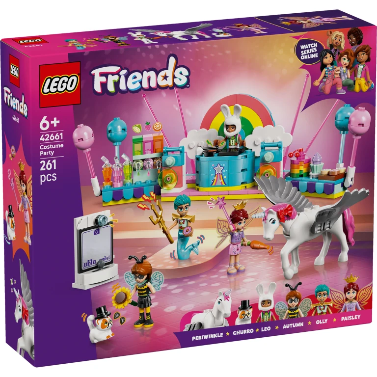 Lego Friends Verkleedfeestje Eenhoorn + Fee Bouwset - 1 stuk