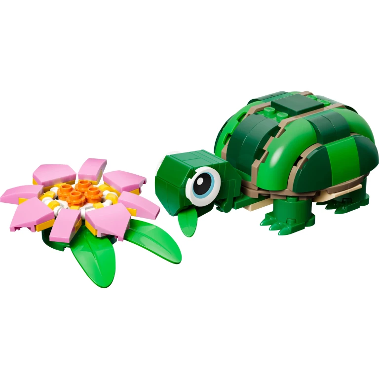 LEGO Creator 3in1 Bouwset Schildpad met Waterlelie - 1 stuk