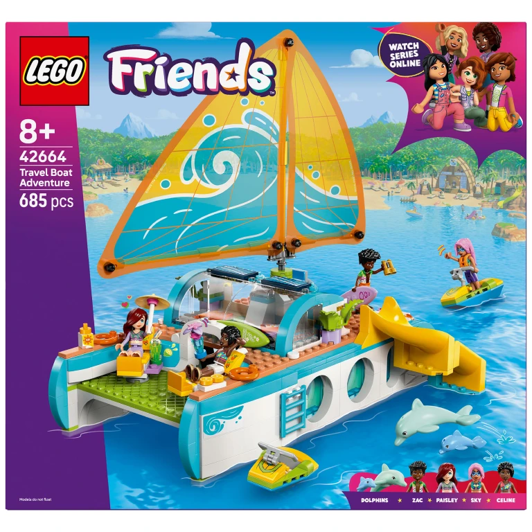 LEGO Friends Avontuurlijke Bootreis Bouwset - 1 stuk