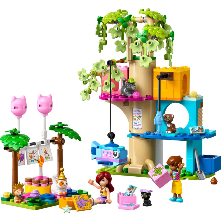 Lego Friends Kattenverjaardagsfeest met Boomhut - 1 stuk