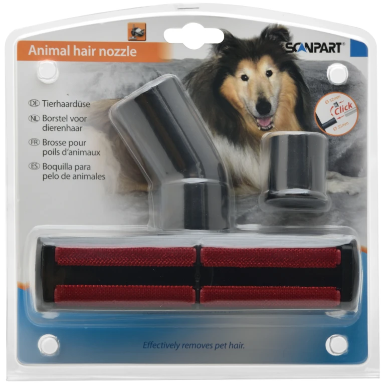 Scanpart Stofzuigermond voor Dierenharen 32/35mm Zwart