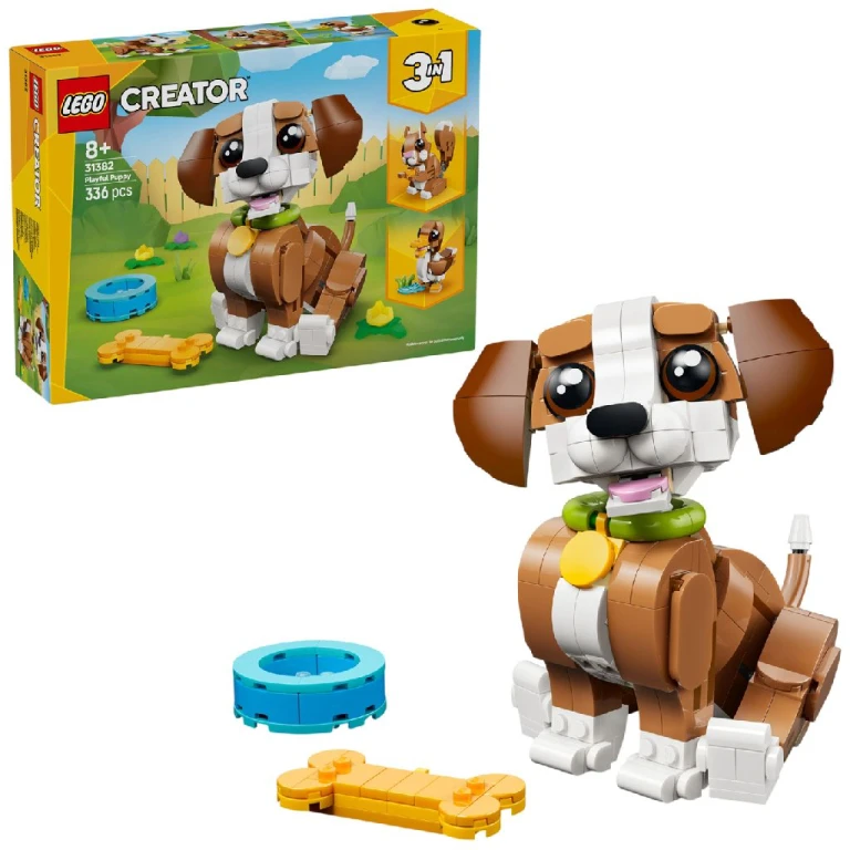 Lego Creator Speelse Puppy Bouwset - 1 stuk