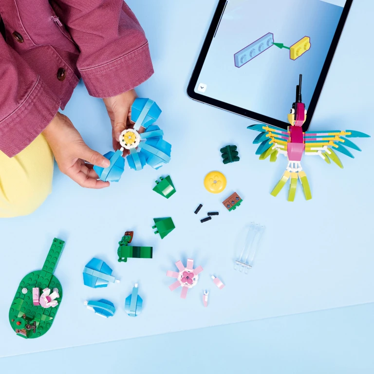 Lego Creator Kleurrijke Kolibrie Bouwset - 1 stuk