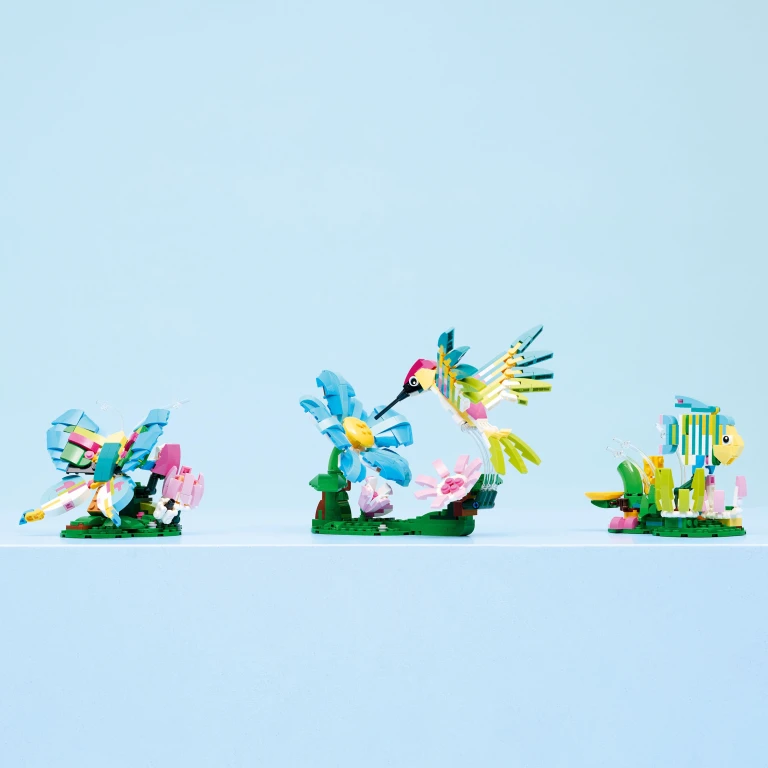 Lego Creator Kleurrijke Kolibrie Bouwset - 1 stuk