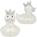 Lilalu Glitter With Crown Silver Badeend
