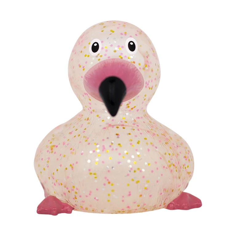 Lilalu Flamingo Badspeeltje Zilver - 1 stuk