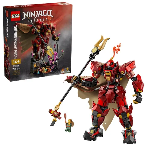 Lego 71846 Ninjago The Fire Knight Mech