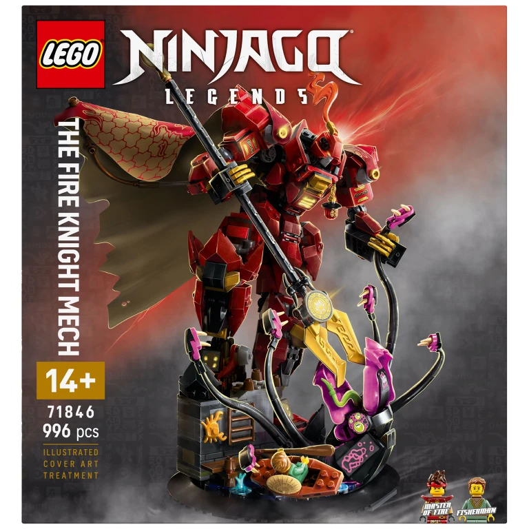 Lego Ninjago The Fire Knight Mech Bouwset - 1 stuk
