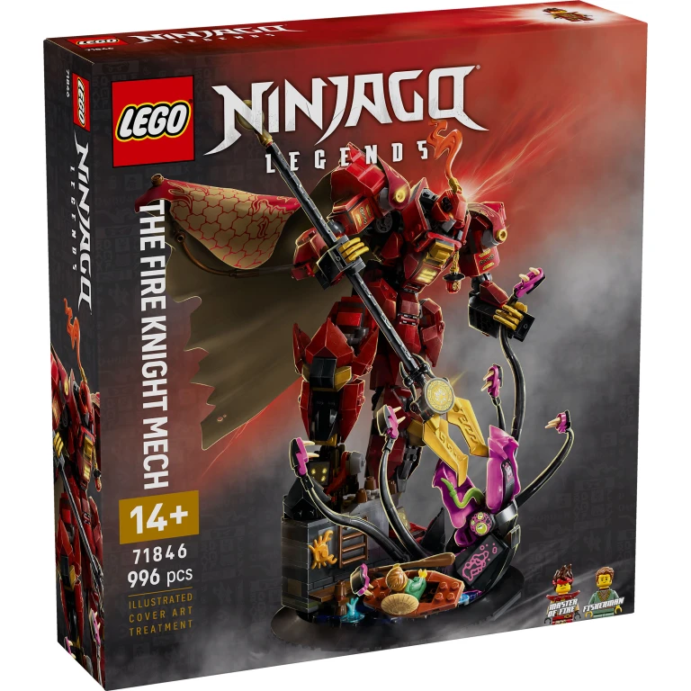 Lego Ninjago The Fire Knight Mech Bouwset - 1 stuk