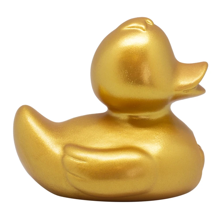 Lilalu My Heart Gold Badeend - Goud - 1 stuk