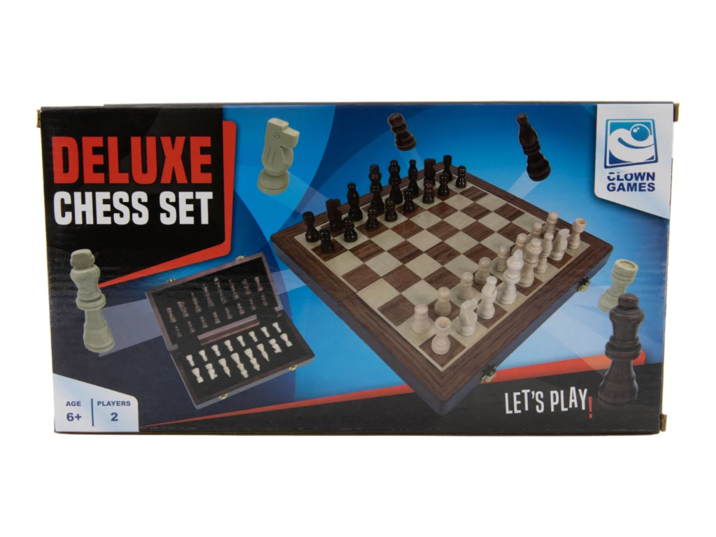 Clown Games Luxe Schaakset FSC - 1 stuk