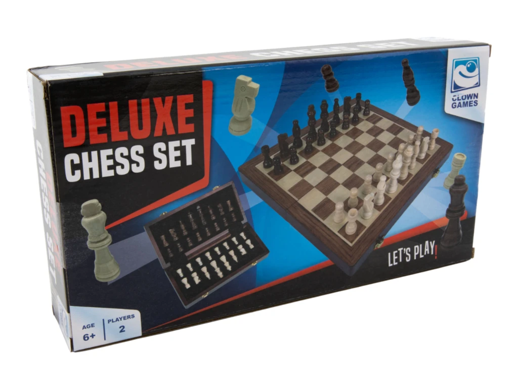 Clown Games Luxe Schaakset FSC - 1 stuk