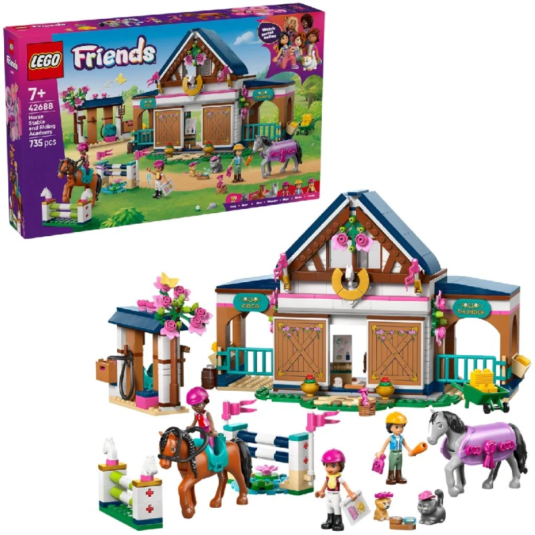 Lego Friends Paardenstal en Manege Bouwset - 1 stuk