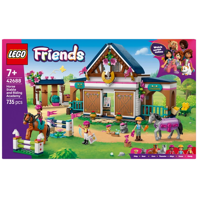 Lego Friends Paardenstal en Manege Bouwset - 1 stuk