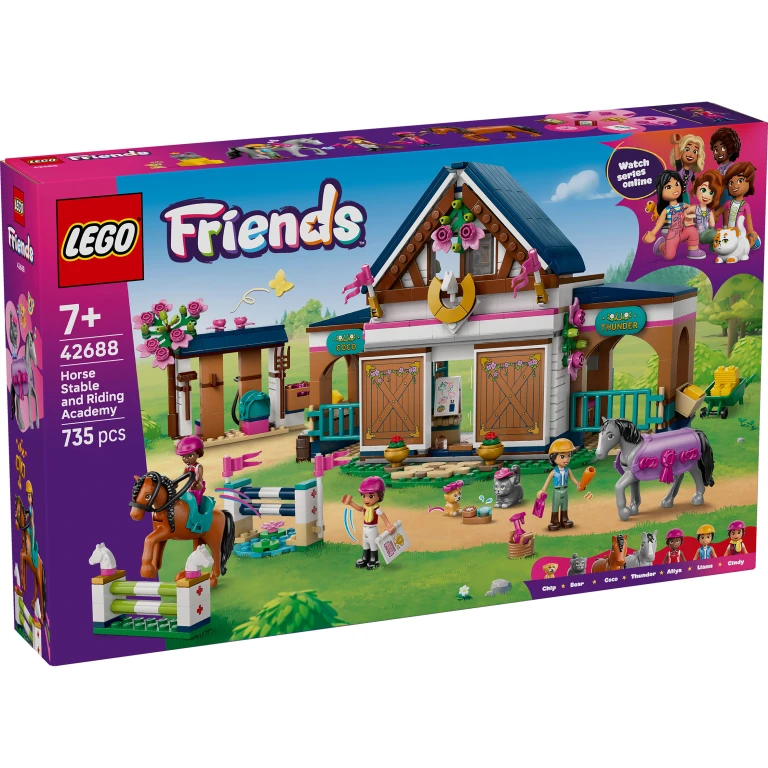 Lego Friends Paardenstal en Manege Bouwset - 1 stuk
