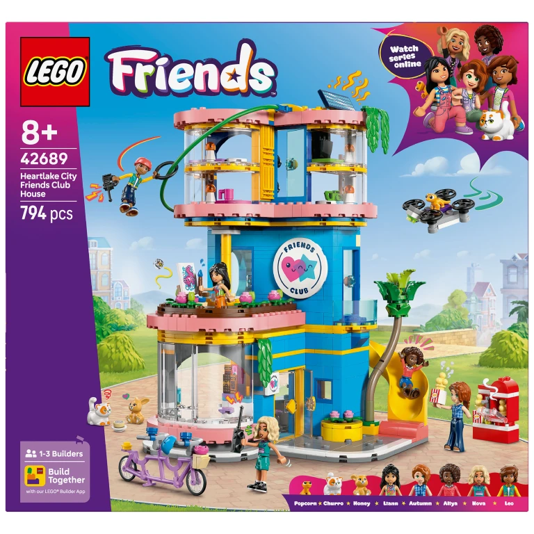 LEGO Friends Heartlake City Clubhuis Bouwset - 1 stuk