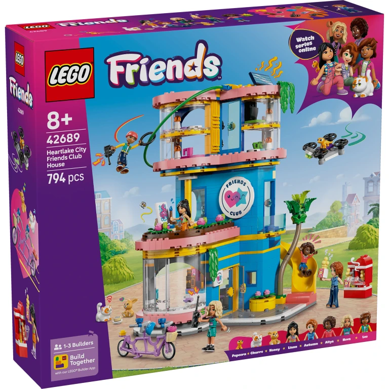 LEGO Friends Heartlake City Clubhuis Bouwset - 1 stuk