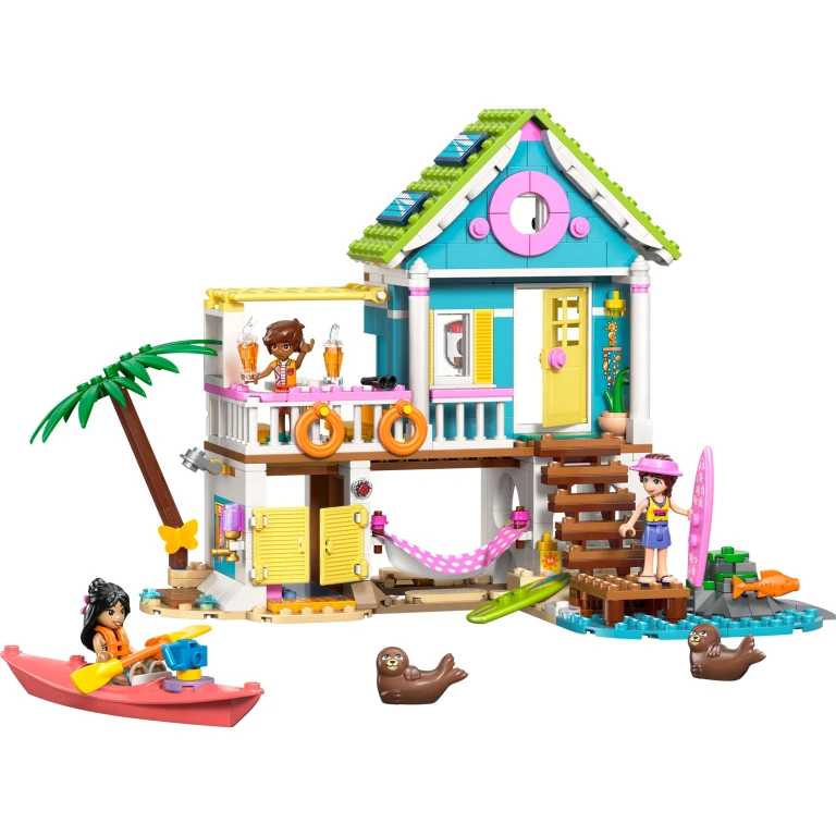 Lego Friends Strandhuis Met Zeehonden - 1 stuk