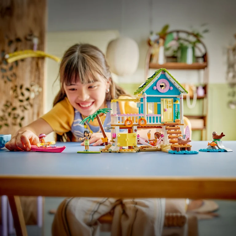 Lego Friends Strandhuis Met Zeehonden - 1 stuk
