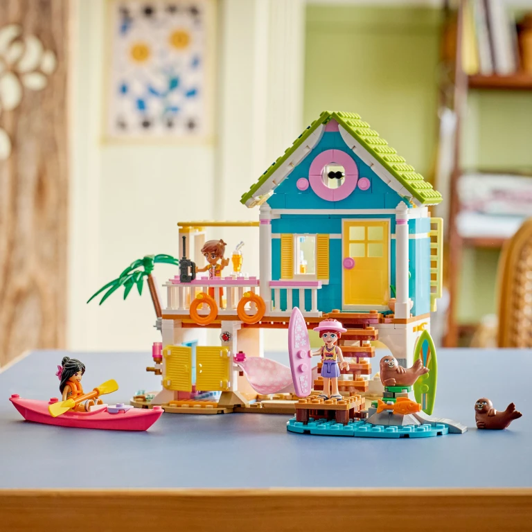 Lego Friends Strandhuis Met Zeehonden - 1 stuk