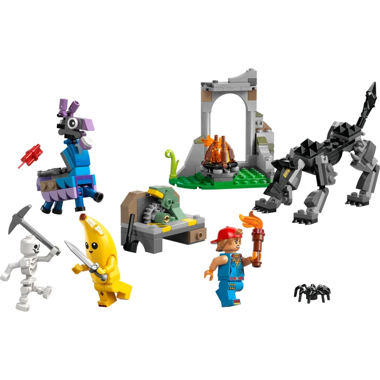 LEGO Fortnite Peely en Sparkplugs Kamp Bouwset - 1 stuk
