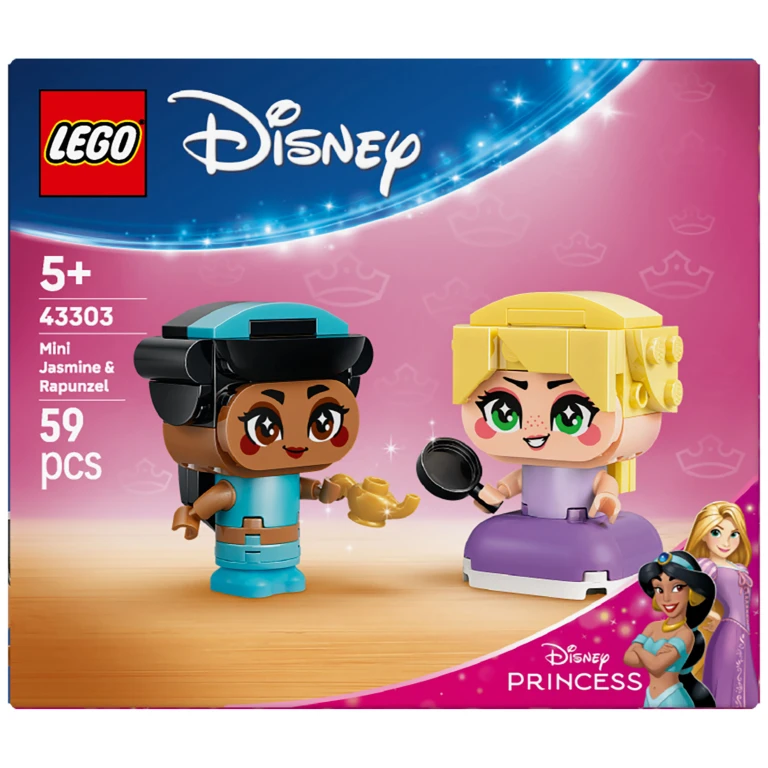 LEGO Disney Princess Bouwset Mini Jasmine en Rapunzel - 2 figuren