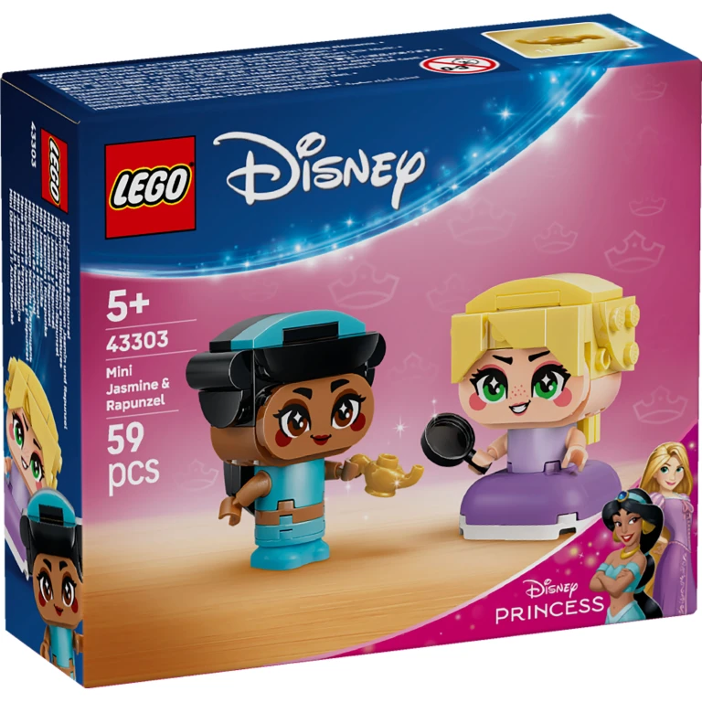 LEGO Disney Princess Bouwset Mini Jasmine en Rapunzel - 2 figuren