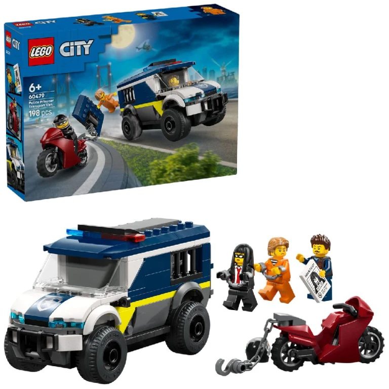 Lego City Politie Gevangenentransport Bouwset - 1 stuk