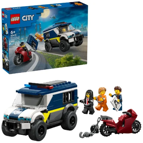 Lego 60479 City Police Politie Gevangenentransport