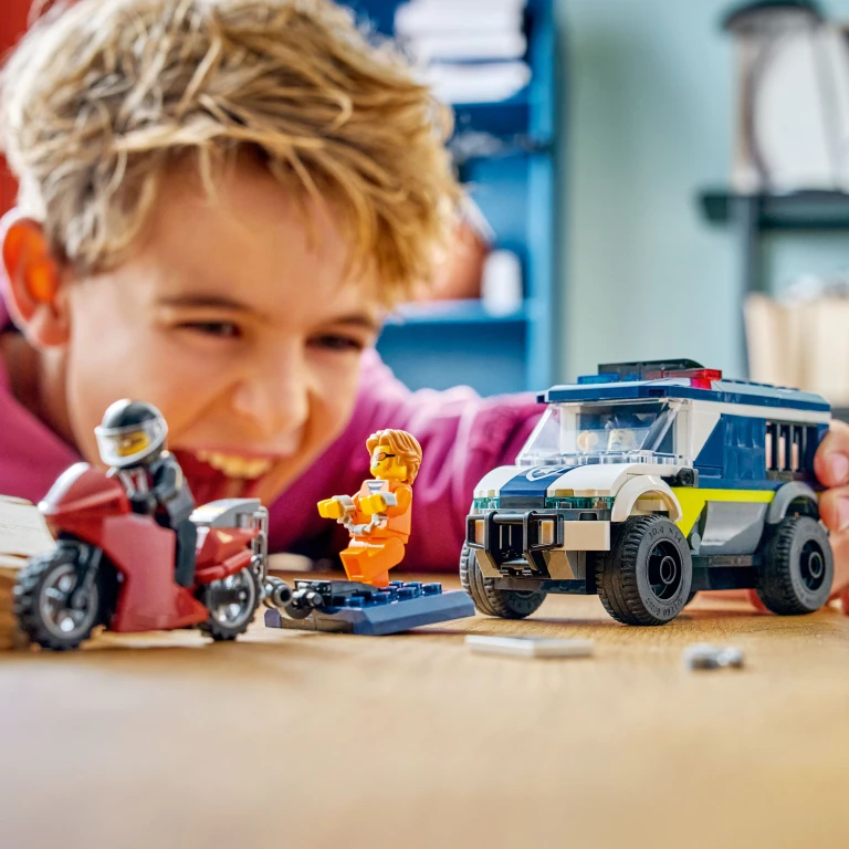 Lego City Politie Gevangenentransport Bouwset - 1 stuk
