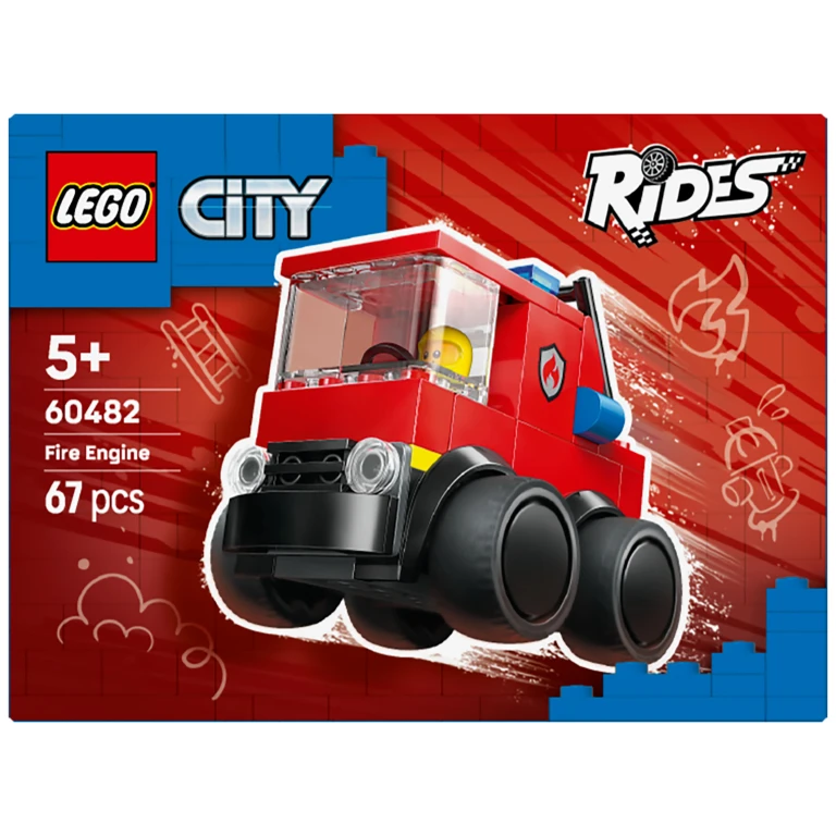 LEGO City Brick Rides Brandweerwagen - 1 stuk