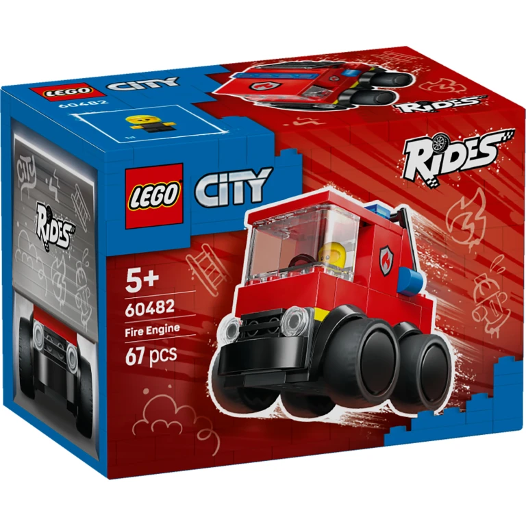 LEGO City Brick Rides Brandweerwagen - 1 stuk