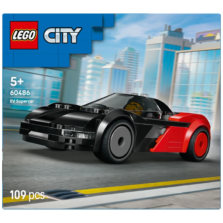 LEGO City EV Supercar Elektro Supersportwagen - 1 stuk