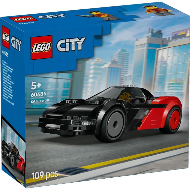 LEGO City EV Supercar Elektro Supersportwagen - 1 stuk