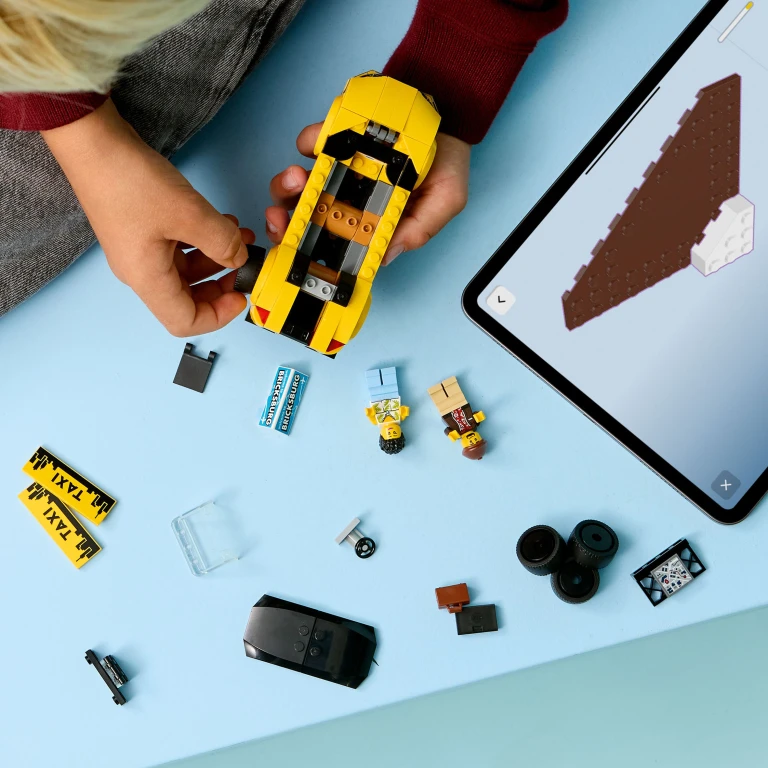 LEGO City Gele Taxi Bouwset - 1 stuk