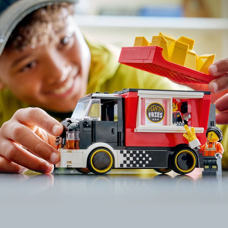 LEGO City Snackbartruck - Bouwset met 2 figuren