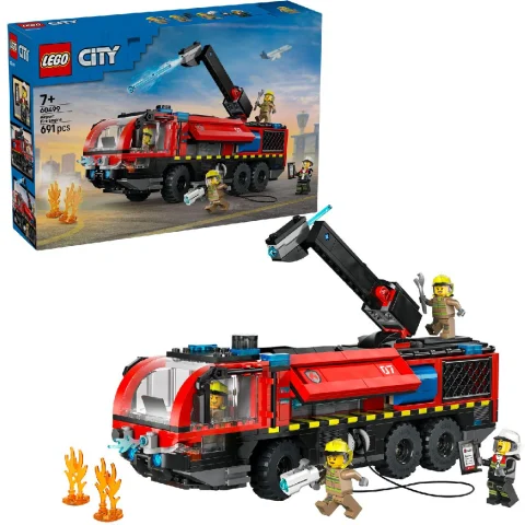 Lego 60499 City Fire Luchthaven Brandweertruck