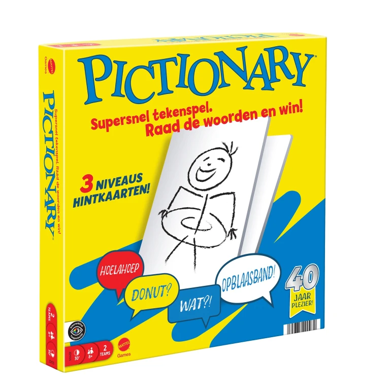 Bordspel Pictionary - 1 stuk