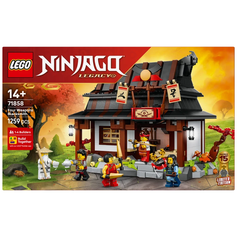 Lego Ninjago Smederij De Vier Wapens Bouwset - 1 stuk