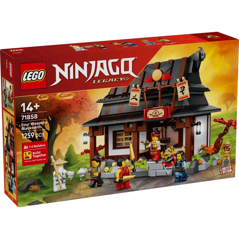 Lego Ninjago Smederij De Vier Wapens Bouwset - 1 stuk