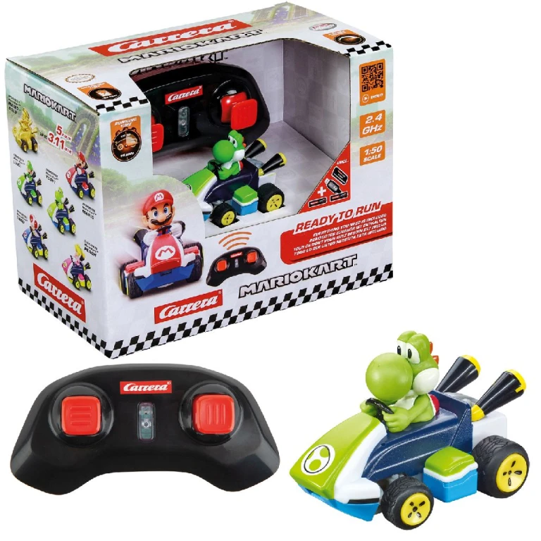 Carrera Nintendo Yoshi Mini 1:50 RC-auto (1 stuk)