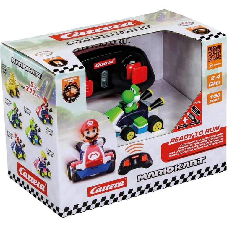 Carrera Nintendo Yoshi Mini 1:50 RC-auto (1 stuk)
