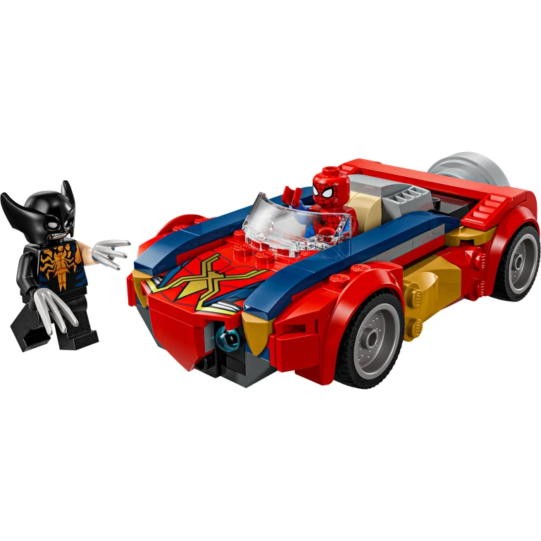 LEGO Super Heroes Marvel Spider-Man auto vs. Venomized Wolverine bouwspeelgoed