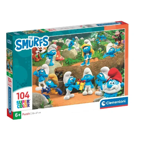 Clementoni Smurfen Puzzel 104st