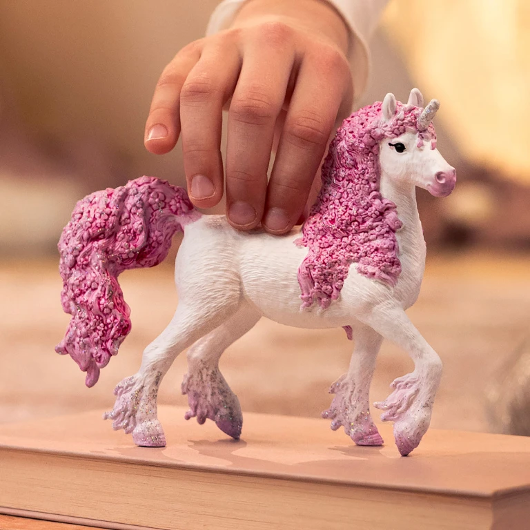 Schleich Bayala Bloemen-Eenhoornmerrie Dierenfiguur - 1 stuk
