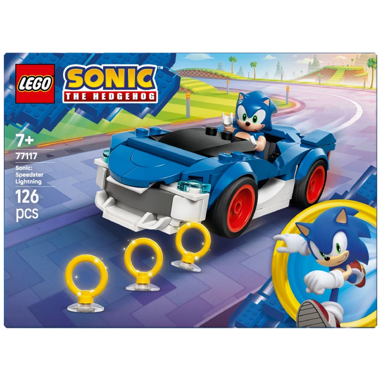 LEGO Bouwset Sonic Auto Speed Star Lightning 1 stuk